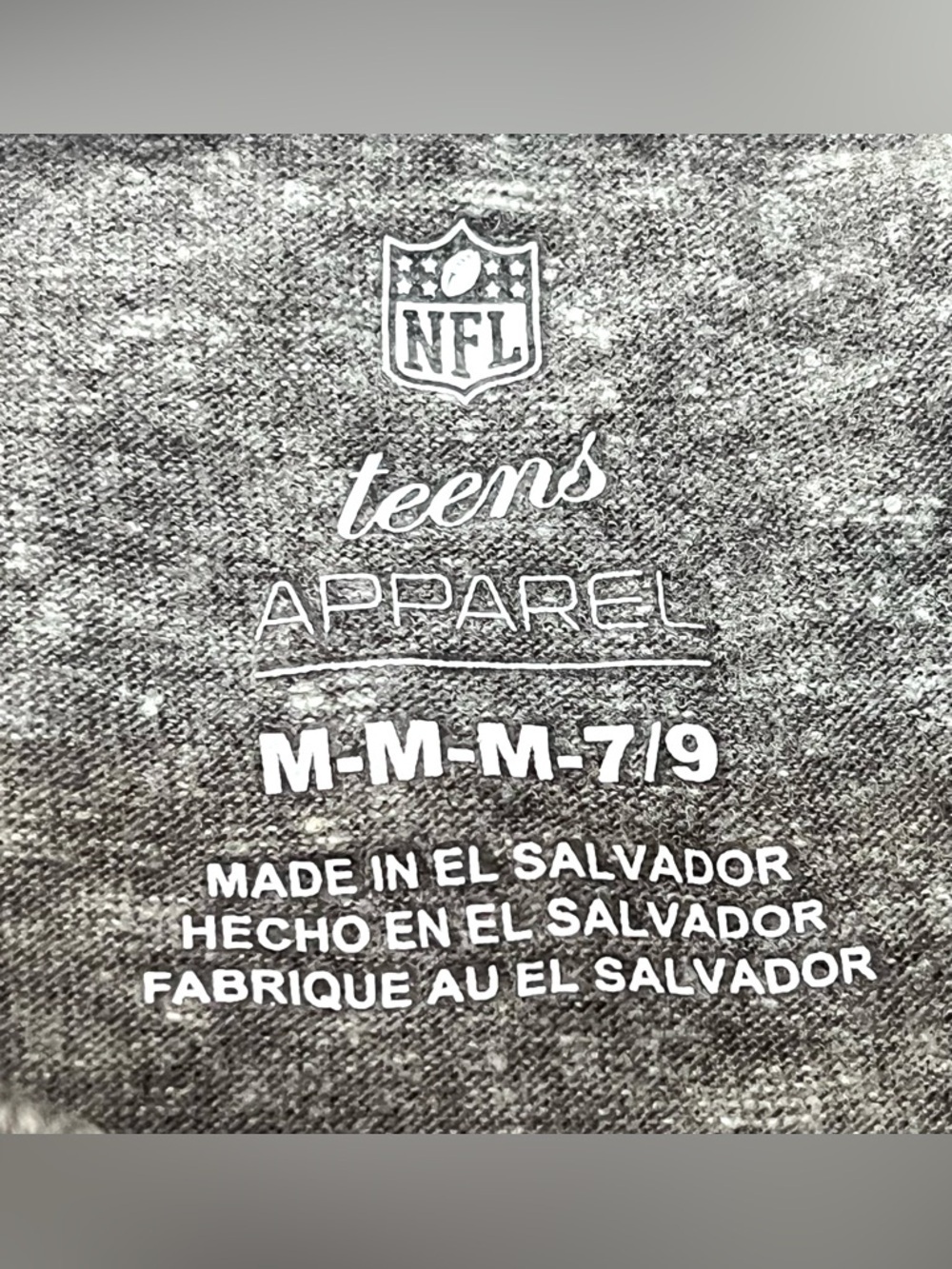 Minnesota Vikings “Minnesota Forever” Gray Purple V-Neck Youth Teen Tee T-Shirt - Picture 12 of 16
